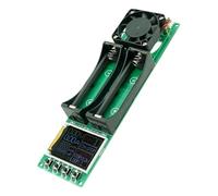 Fasizi 18650 Battery Capacity Tester Dual Channel Automatic Internal Resistance Testerwith Type-C Power Interface