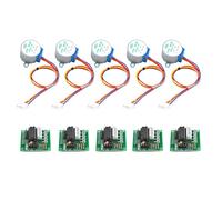 Fasizi 28BYJ-48 ULN2003 5V Stepper Motor + ULN2003 Driver Board for Arduino - 5pcs