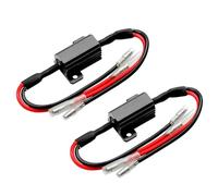 Fasizi 2pcs 25W 6.8OHM Motorcycle Turn Signal Light Decoding Resistor - Solve Hyper Flash Issues