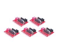 Fasizi 5PCS 3D Printer Stepper Motor Driver Control Extension Shield Board For A4988 DRV8825