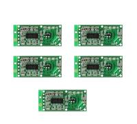 Fasizi 5PCS Microwave Radar Sensor RCWL-0516 Switch Module Human Induction Board Detector
