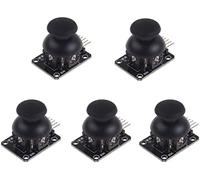 Fasizi 5pcs PS2 Joystick Game Controller XY Dual-axis Joystick Breakout Module for Arduino