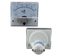 Fasizi Ammeter Analogue Panel Ampere Meter 85C1 DC 0-100UA Pointer Type Current Meter