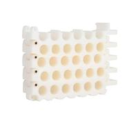 Fasizi Cable Organizing Tool, Network Cord Comb CAT5 CAT6 CAT7, Wire Management and Organizer for Data Center, Server Rooms and Machine Room (6x4 Holes)