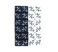 Fasizi Counters D6 Dice 12X White +1/+1 & 12X Black -1/-1 for CCG MTG Magic The Gathering Card Games 12 PCS Token & Loyalty Dice 24 PCS with Bag