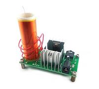 Fasizi DC 15-24V 15W Mini Music Tesla Coil Plasma Speaker diy kits plasma loudspeaker Tesla Wireless Transmission Diy KITS