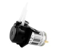 Fasizi DC Aquarium Titration Laboratory Micro Peristaltic Pump 12V Tubing Drip Constant Flow Self Priming Gear Pump