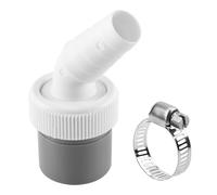 Fasizi Dishwasher and Washing Machine Drain Adapter with Outlet for Pipe Diameter 40 Mm and Inlet Diameter 18-24mm for Washing Machine, Dishwasher, Dryer