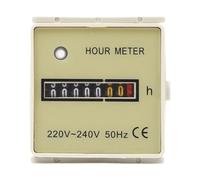 Fasizi Hour Meter HM 2 HM 1 Models 0 5 3W Power Consumption 220 240V 50Hz for Engineering Agricultural Machinery