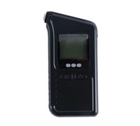 Fasizi Professional Digital Alcohol Tester Portable Breathalyzer with LCD Display Dual Sensor System and 5 Mouthpieces