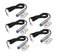 Fasizi Replacement LJ12A3-4-Z/BX Inductive Proximity Sensor Switch 3-Wire NPN DC6-36V - 5PCS