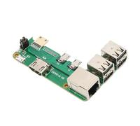 Fasizi RPi GPIO Expansion Module Board for RPi Zero 2W, USB2.0 RJ45 Network Port Adapter Board, 100M Self Adaptive, 2W To 3B Expansion Boards for Computer
