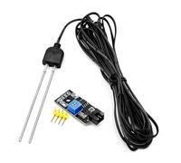 Fasizi Soil Moisture Sensor Module 13Meter Cable Digital Analog Output 3.3-12VDC for Plant Monitoring Agriculture Gardening