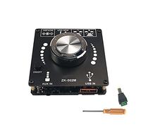 Fasizi ZK-502M Audio Mini 2.0 Stereo 50W+50W bluetooth Digital Amplifier Module 50W*2 AMP Amplificador Home Theater AUX USB