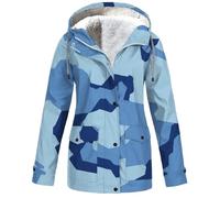 FASLOLSDP Down Jacket Women's Waterproof Breathable Foldable Raincoat Lightweight Outdoor Jacket Windbreaker Jacket Thin Packable Rain Jackets Transition Jacket Wind Jacket with Hood Functional Jacket