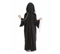 FASLOLSDP Grim Reaper Costume Children's 2 Pieces Scary Ghost Costume Horror Demon Grim Reaper Costume Carnival Dress Halloween Cosplay Props Halloween Carnival Fancy Dress