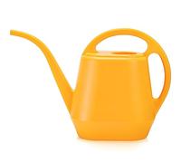 Fasmov Watering Can, 1/2 Gallon Plastic Watering Cans with Comfortable Handle, Small Garden Watering Cans Long Spout for Indoor Outdoor Watering Plants, Yellow