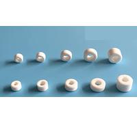 FASOLI Ceramic Washer Spacer M2 M3.5 M4 M5.5 M6.3 High Temperature Resistant Gasket Ring High Frequency Ceramic Insulation Ceramic Tube Flat Gasket 10/20pcs (Color : 3.5x8x5 (20PCS))