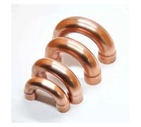 FASOLI U-shaped Elbow 180 Angle Degree Return Bend Equal Small Copper Welding End Feed Plumbing Pipe Adapter Fitting Compatible For Water Refrigerator Replacement Accessories (Size : 8x0.9x25mm)