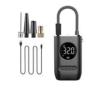 FASSME Rechargeable Inflator | Car Tire Inflator Cordless | Car Tire Pump Rechargeable Design, Display And LED For Water Sports, Ball And Car