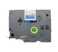 Fassport 1 Pack Black on Blue Label Tape Compatible for Brother P-Touch TZ 531 TZe 531 12mm 1/2"
