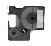 Fassport 1 Pack White on Clear Label Tape Compatible for DYMO D1 40920 9mm 3/8"