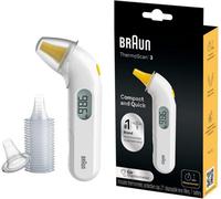 Fast 1-Second Ear Thermometer With Fever Alarm, Digital Display, Pediatrician Recommended For Babies & Infants