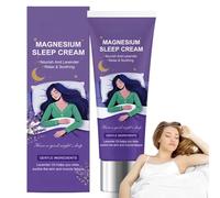 Fast-Absorbing Magnesium Cream for Rapid Calm,Sleep Support & Relieve Leg Fatigue,Revitalizing Body Butter & Balm for Women - Daily Moisturising Lotion - Dry Skin & Skin Repair