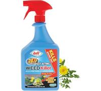 Fast Acting 24/7 Weedkiller Ready To Use Kills Moss, Grasses & Wide Range of Garden Weeds Results in Hour 1L
