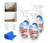 Fast Acting Anti Wall Cleaner Spray, New 8oz Highly Painted Effective Wall Stain Remover, Dust Removal Foam, Multi-Surface Use, Long-Term Protection without Damaging the Wall (3PCS)
