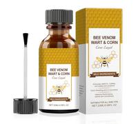 Fast-Acting Bee Venom Wart Remover Cream,Natural Solution for Face, Hands, Feet & More, 20mL