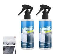 Fast Acting Car Deicing Spray, De Icer Spray For Car，2PC | Anti Freeze Spray For Car Window,Fast De-Icing Spray,Snow & Ice Remover For Windshields,Defrosting Solution For Cars