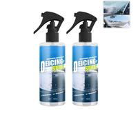 Fast Acting Car Deicing Spray, De Icer Spray for Car，2PC | Fast De-Icing Spray,Anti Freeze Spray for Car Window,No De-Icer Works,Prevents Re-Freeze & Melt Ice,Essential Car Accessories