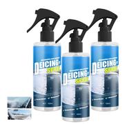 Fast Acting Car Deicing Spray, De Icer Spray For Car, Fast De-Icing Sprays | Snow & Ice Remover for Windshields, Side Mirrors & Auto Glass, Quick-Melting Defrosting Solution for Cars