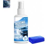 Fast Acting De-Icing Spray for Cars, Car Windshield Deicer Spray, 100ml | Snow & Ice Remover for Windshields, Side Mirrors & Auto Glass, Quick-Melting Defrosting Solution for Cars, Trucks & Vans