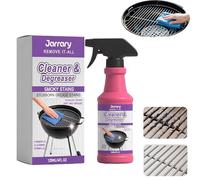 Fast-Acting Heavy-Duty Grill Degreaser Spray, 120ml 4FL.OZ Professional BBQ Cleaner for Burnt-on Grease & Smoky Stains, Multi-Surfacee Outdoor Oven & Grate Restorer (1pcs)