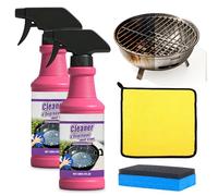 Fast-Acting Heavy-Duty Grill Degreaser Spray, 2026 New Heavy Duty Grill Cleaner Spray, All Purpose Heavy Oil Cleaning Agent, Heavy Duty Oven and Grill Cleaner for Barbecue Grills,Smoky Stains (2PC)
