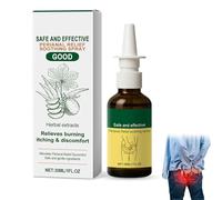 Fast-Acting Herbal Hemorrhoid Spray, Natural Formula Soothing Spray with Herbal Extracts, Gentle Personal Comfort Care, Suitable for All Skin Types (1 Pcs)
