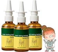 Fast-Acting Herbal Hemorrhoid Spray Pro, Herbal Hemorrhoids Cream, Fast Relief Piles & Discomfort, Natural Formula for Men and Women (3)