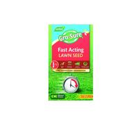 Gro-Sure Fast Acting Grass Lawn Seed, 50 m2, 1.5 kg