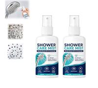 Fast-Acting Shower Limescale Remover Spray,Shower Care Mist | Fast-Acting Limescale Remover Spray, Fast-Acting Limescale Remover Spray for Showerheads and Faucets, Powerful Cleaning