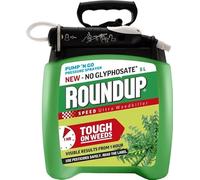 Fast Action Weedkiller 5L - Visible Results in 1 Hour - Glyphosate Free & Ready to Use - Pump ‘N Go Pressure Sprayer for Paths, Patios & Driveways - Replant in 24 Hours
