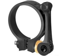 Fast-Adjust MTB Seat Clamp 41mm Anti-Slip(Black) | aluminum alloy, for quick release lever, secure tightening, fits 41mm tubes, reduces weight