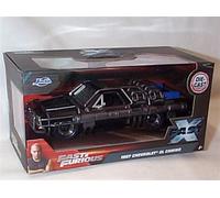 Fast and Furious 1967 Chevrolet EL Camino Black With Cage 1:32 Jada 34414 Fast X
