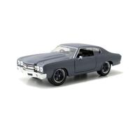 Fast and Furious 1970 Chevy Chevelle SS Primer Grey 1:24 Jada