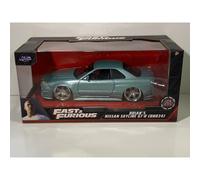 Fast and Furious Brians Nissan Skyline GT-R BNR34 1:24 Jada 32608