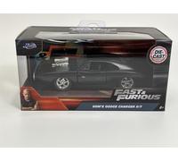 Fast and Furious Doms Dodge Charger R/T Matt Black 1:32 Scale Jada 253202000