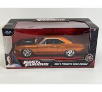 Fast and Furious Doms Plymouth Road Runner Orange 1:24 Scale Jada 253203030