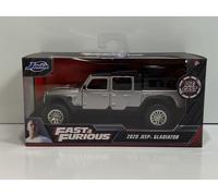 Fast and Furious Hobbs and Shaw 2020 Jeep Gladiator 1:32 Jada 32031 Jada Silver One Size