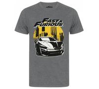 Fast And Furious Mens Grey Logo Short Sleeved T-Shirt - X-Large